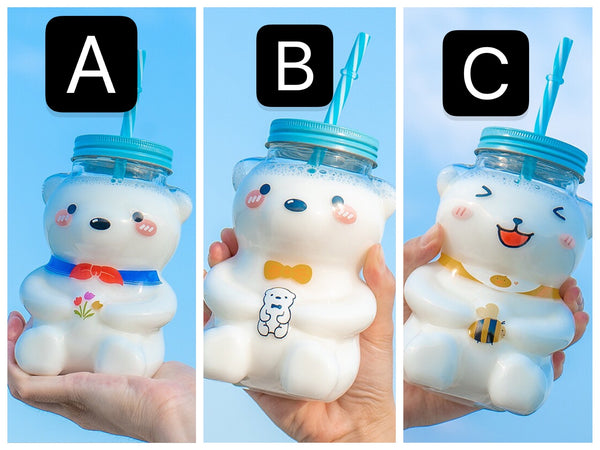 Funny Bear Drinking Bottle