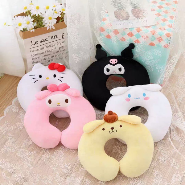 Kawaii U-Shaped Pillow