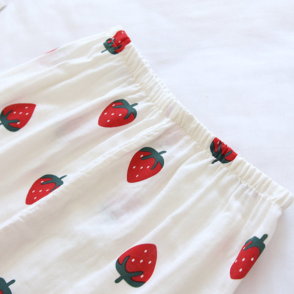 Cute Strawberry Pajamas