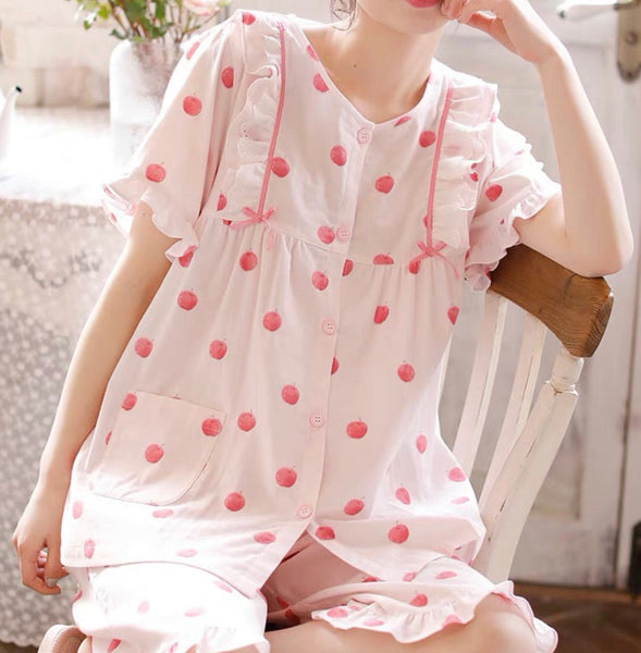 Cute Apple Pajamas
