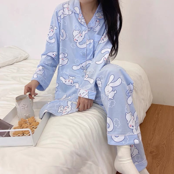 Kawaii Printed Pajamas