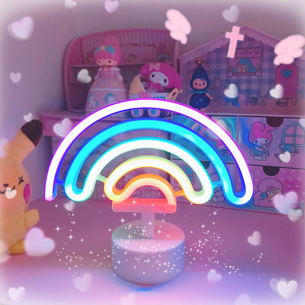 Cute Rainbow Lamp