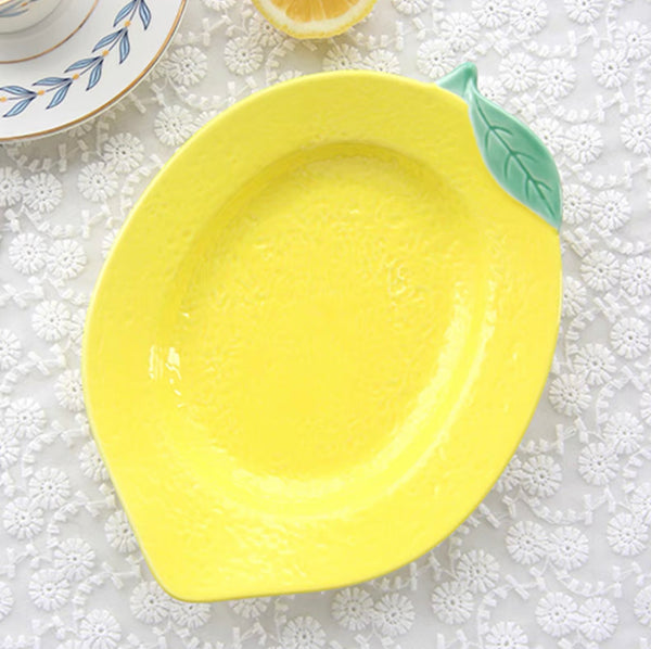 Cute Lemon Plate