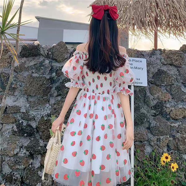Cute Strawberry Dress