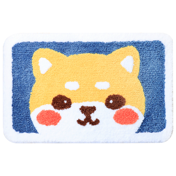 Cute Shiba Inu Floor Mat