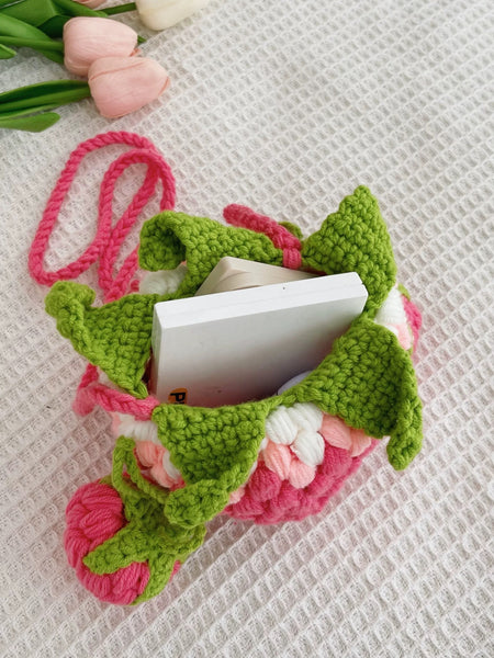 Sweet Strawberry Handmade Bag