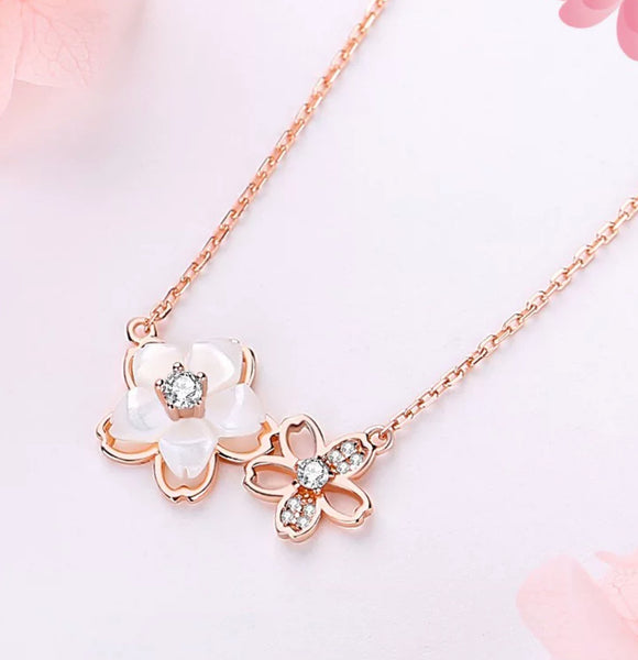 Beautiful Sakura Necklace