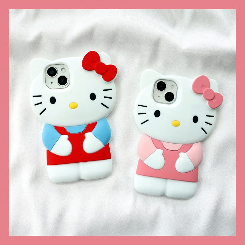 Hello Kitty Phone Case For Iphone6/6s/6p/7/7plus/8/8plus/X/XS/XR/XSmax/11/11pro/11promax/12/12pro/12mini/12promax/13/13Pro/13promax/14/14pro/14promax