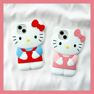 Hello Kitty Phone Case For Iphone6 6s 6p 7 7plus 8 8plus X XS XR