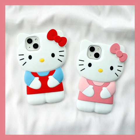 Hello Kitty Phone Case For Iphone6/6s/6p/7/7plus/8/8plus/X/XS/XR/XSmax/11/11pro/11promax/12/12pro/12mini/12promax/13/13Pro/13promax/14/14pro/14promax