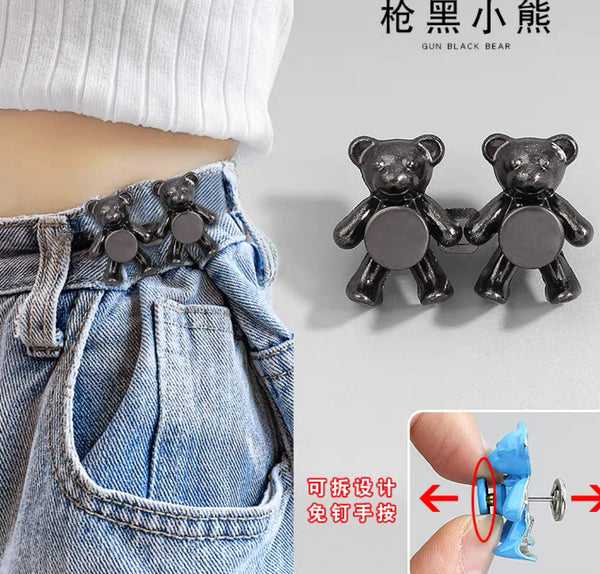 Kawaii Bear Waist Buckles