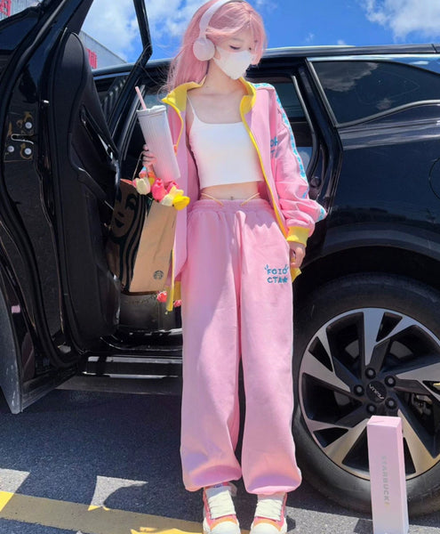 Cute Pastel Sportswear Suit