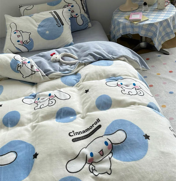Soft Cartoon Bedding Set