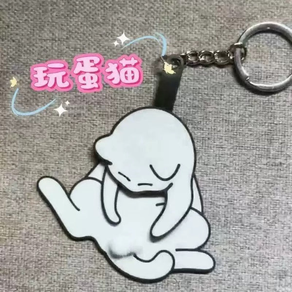 Funny Cat Key Chain