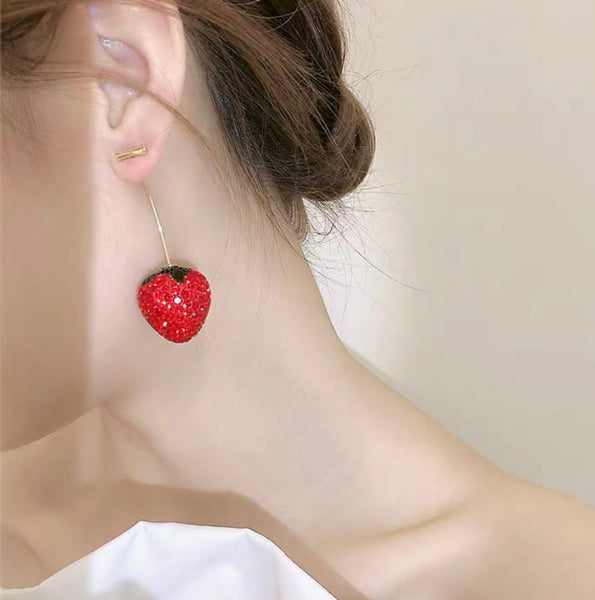 Cute Strawberry Earrings