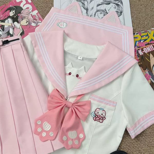 Sweet Kitty Uniform Suit