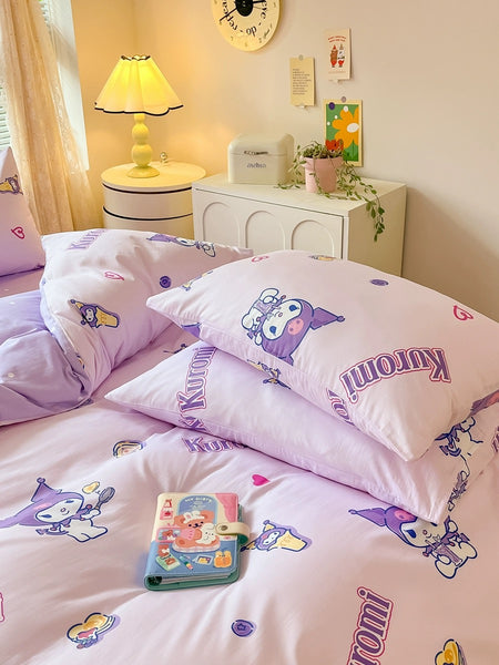 Sweet Kuromi Bedding Set
