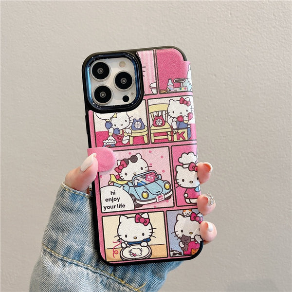 Hello Kitty Phone Case For Iphone11/11proMax/12/12pro/13/12proMax/13pro/14/14pro/14promax