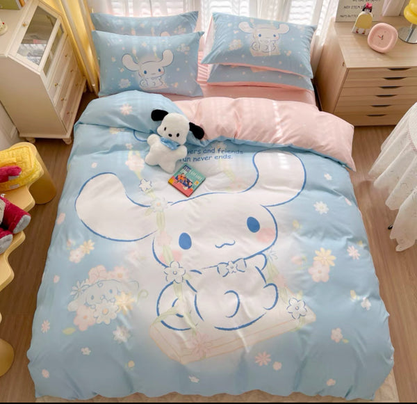 Kawaii Cinnamoroll Bedding Set