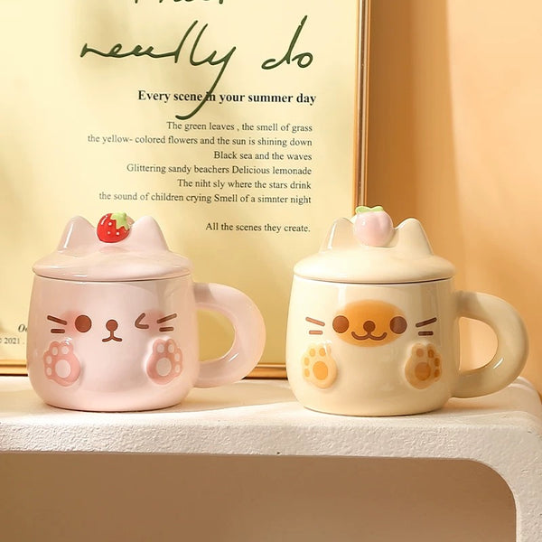 Kawaii Cat Mug