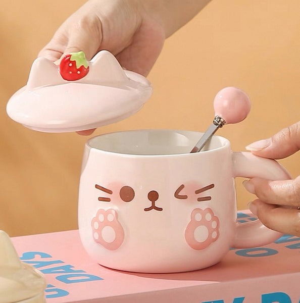 Kawaii Cat Mug