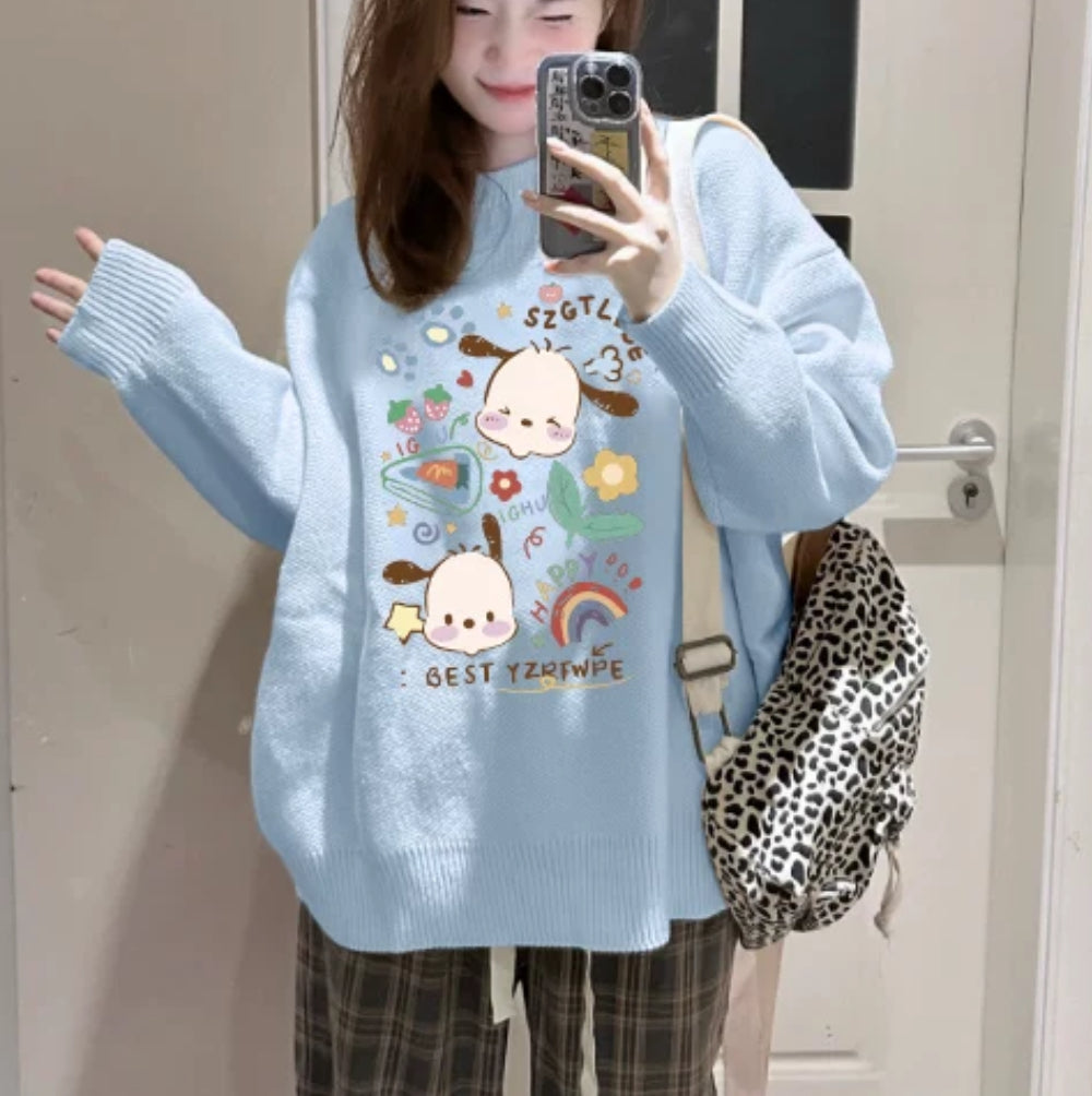 Cute Pochacco Sweater