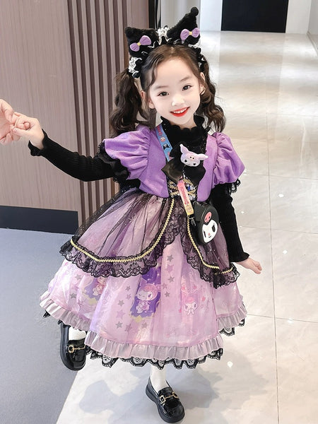 Cute Kuromi Dress For Children