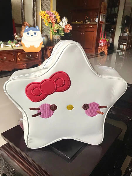 Cute Star Kitty Backpack