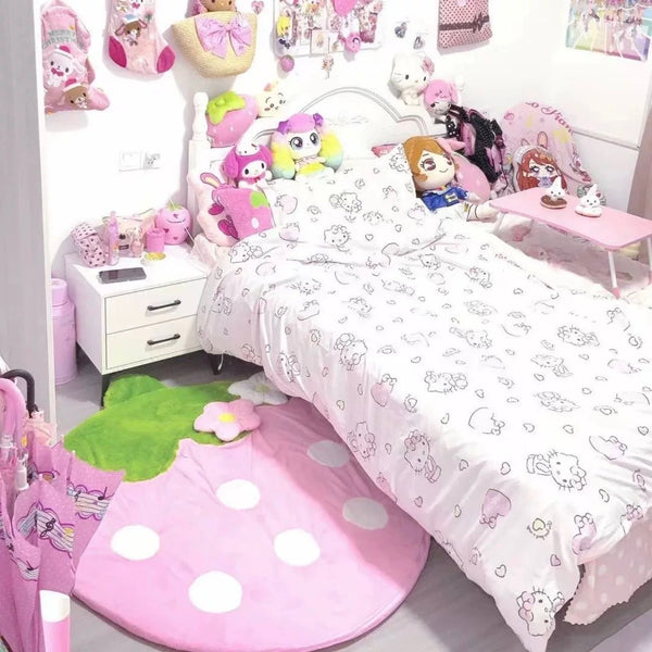 Sweet Strawberry Floor Mat