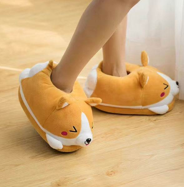 Kawaii Dog Slippers