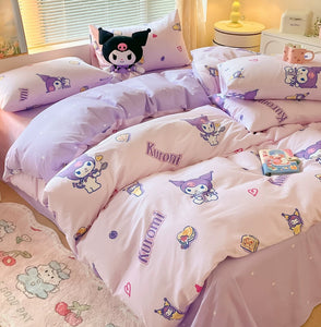 Sweet Kuromi Bedding Set
