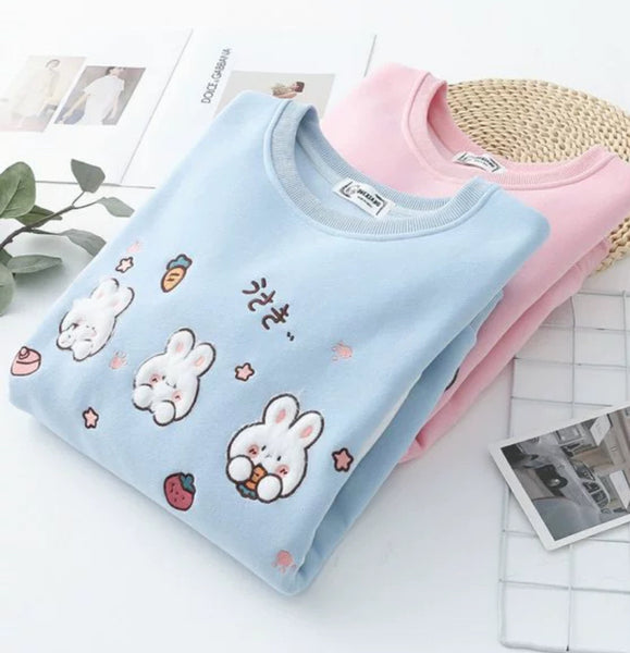 Cute Bunny Hoody