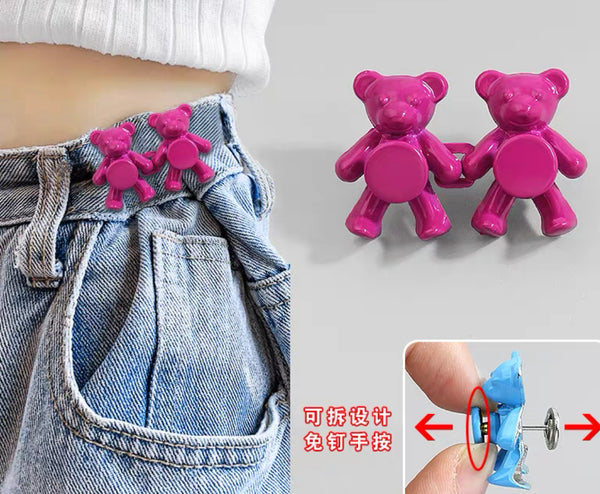 Kawaii Bear Waist Buckles