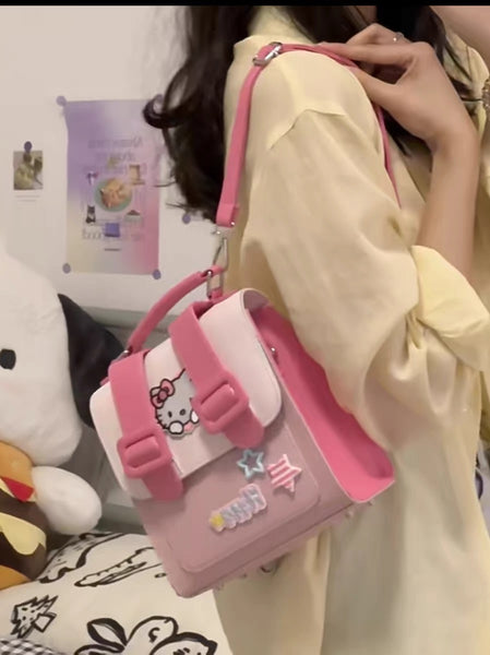 Pastel Kitty Bag