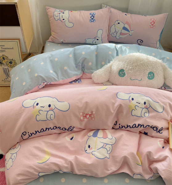Kawaii Bunny Bedding Set