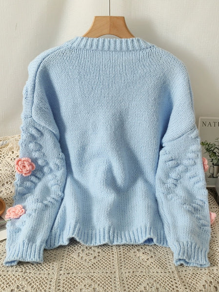 Kawaii Flowers Sweater