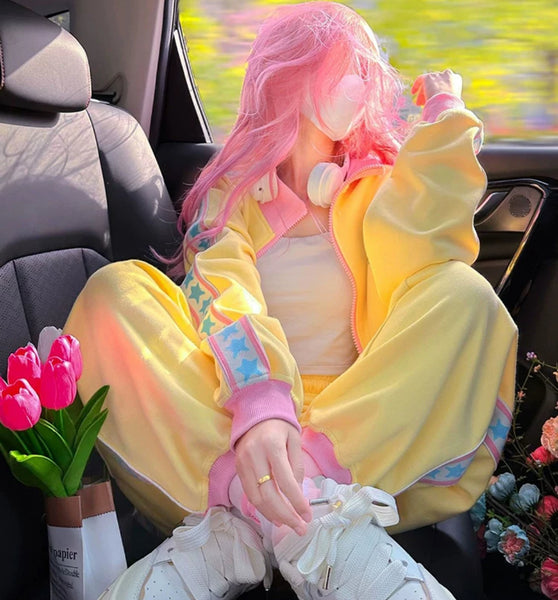 Cute Pastel Sportswear Suit