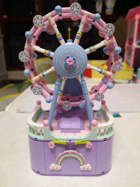 Ferris Wheel Building Blocks Music Box