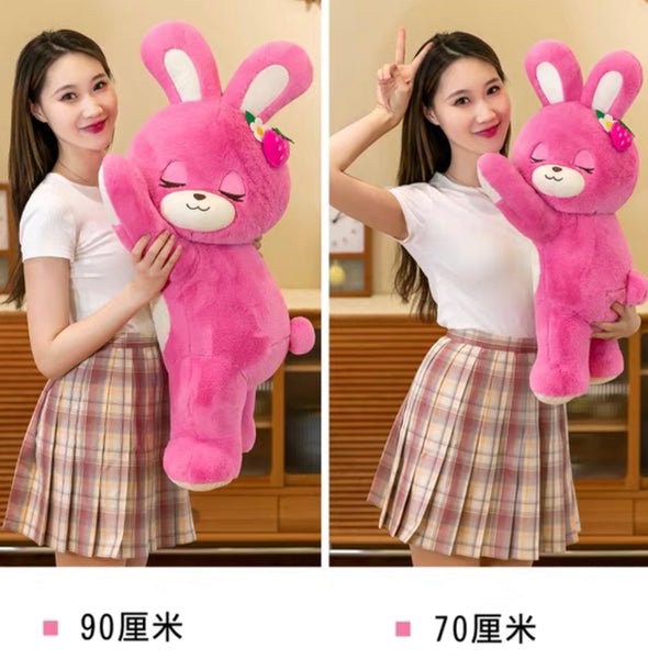 Strawberry Rabbit Plush Toy