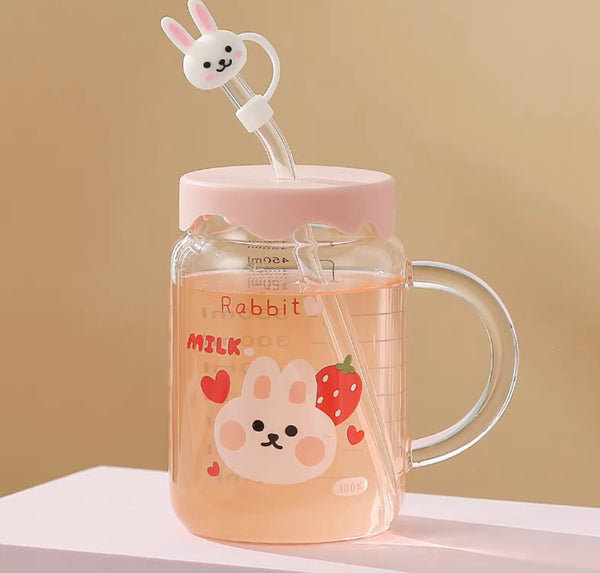 Cute Animal Printed Drinking Bottle