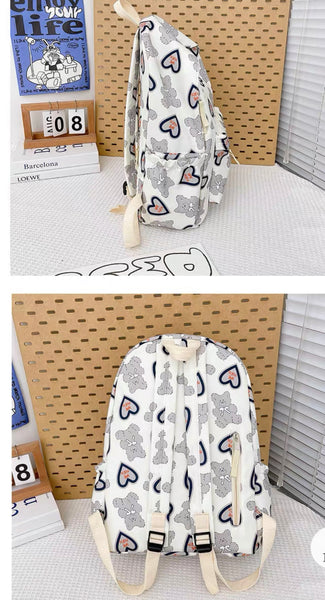 Cute Love Hearts Backpack