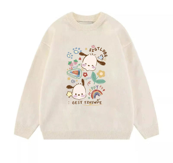 Cute Pochacco Sweater – ivybycrafts