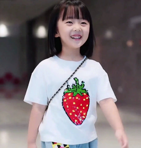 Funny Fruits T-shirt For Children