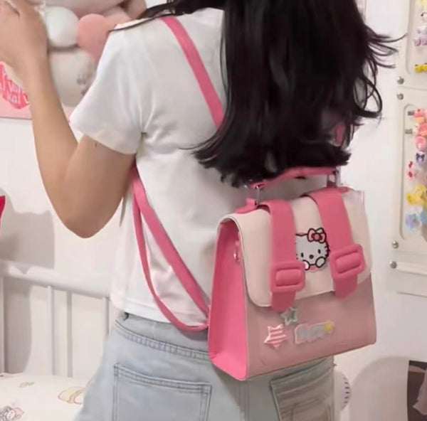 Pastel Kitty Bag