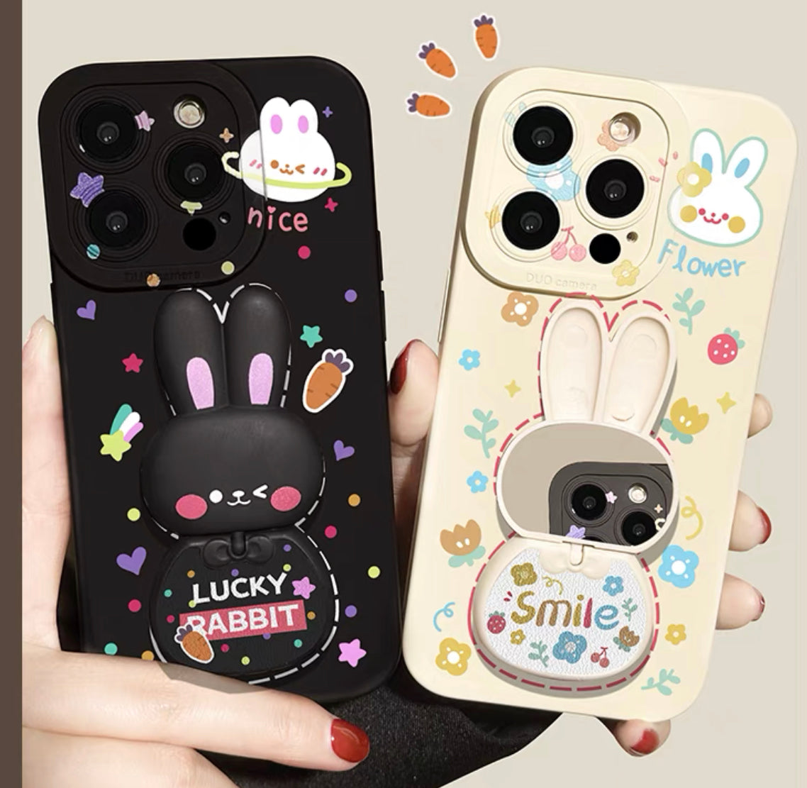 Rabbit Phone Case For Iphone7/7P/8/8plus/X/XS/XR/XSmax/11/11pro/11pro max/12/12pro/12proMax/12mini/13/13pro/13promax/14/14pro/14promax