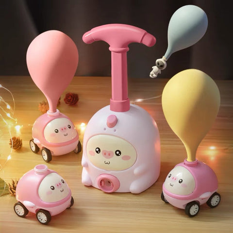 Cute Animal Air Powered Car Toys