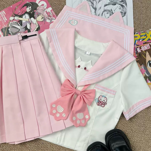 Sweet Kitty Uniform Suit