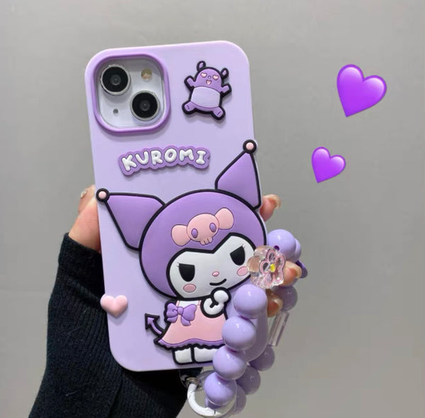 Kuromi Phone Case For Iphone11/11proMax/12/12pro/13/12proMax/13pro/14/14pro/14promax