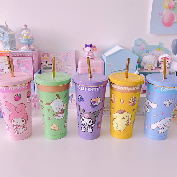 Cute Cartoon Vacuum Cup