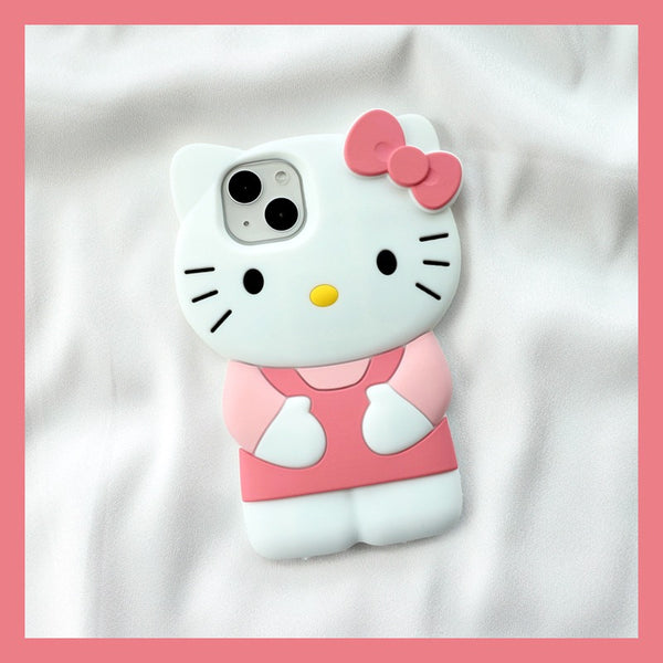 Hello Kitty Phone Case For Iphone6/6s/6p/7/7plus/8/8plus/X/XS/XR/XSmax/11/11pro/11promax/12/12pro/12mini/12promax/13/13Pro/13promax/14/14pro/14promax